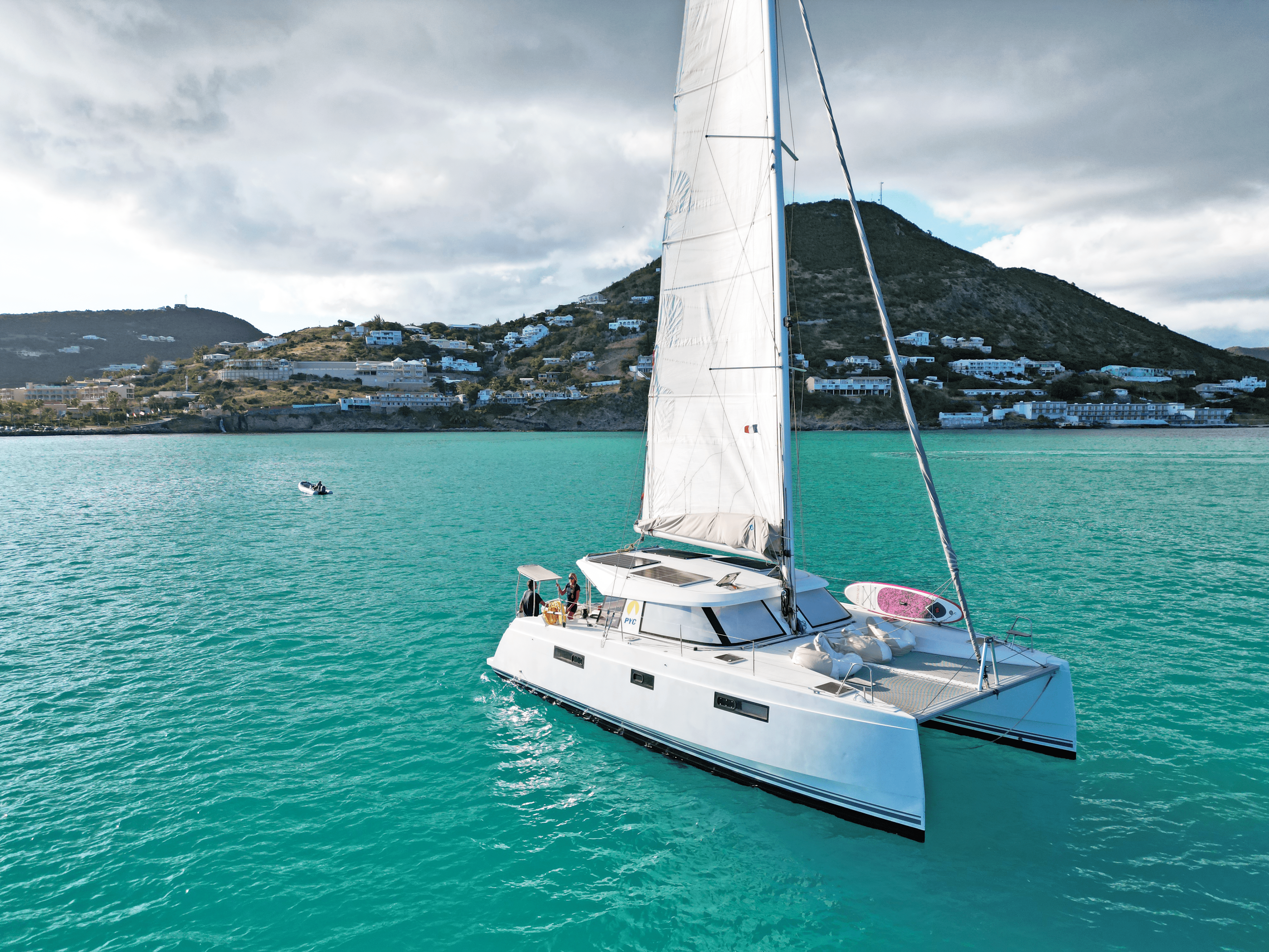 Be Happy, Nautitech 40 Open Sail Catamaran - Day Charter SXM