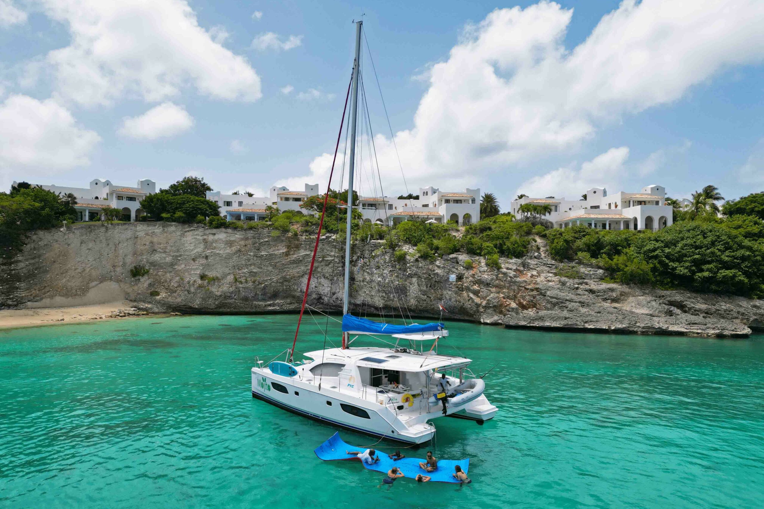 Mojito, Leopard 44 Sail Catamaran PYC Private Yacht Charter SXM