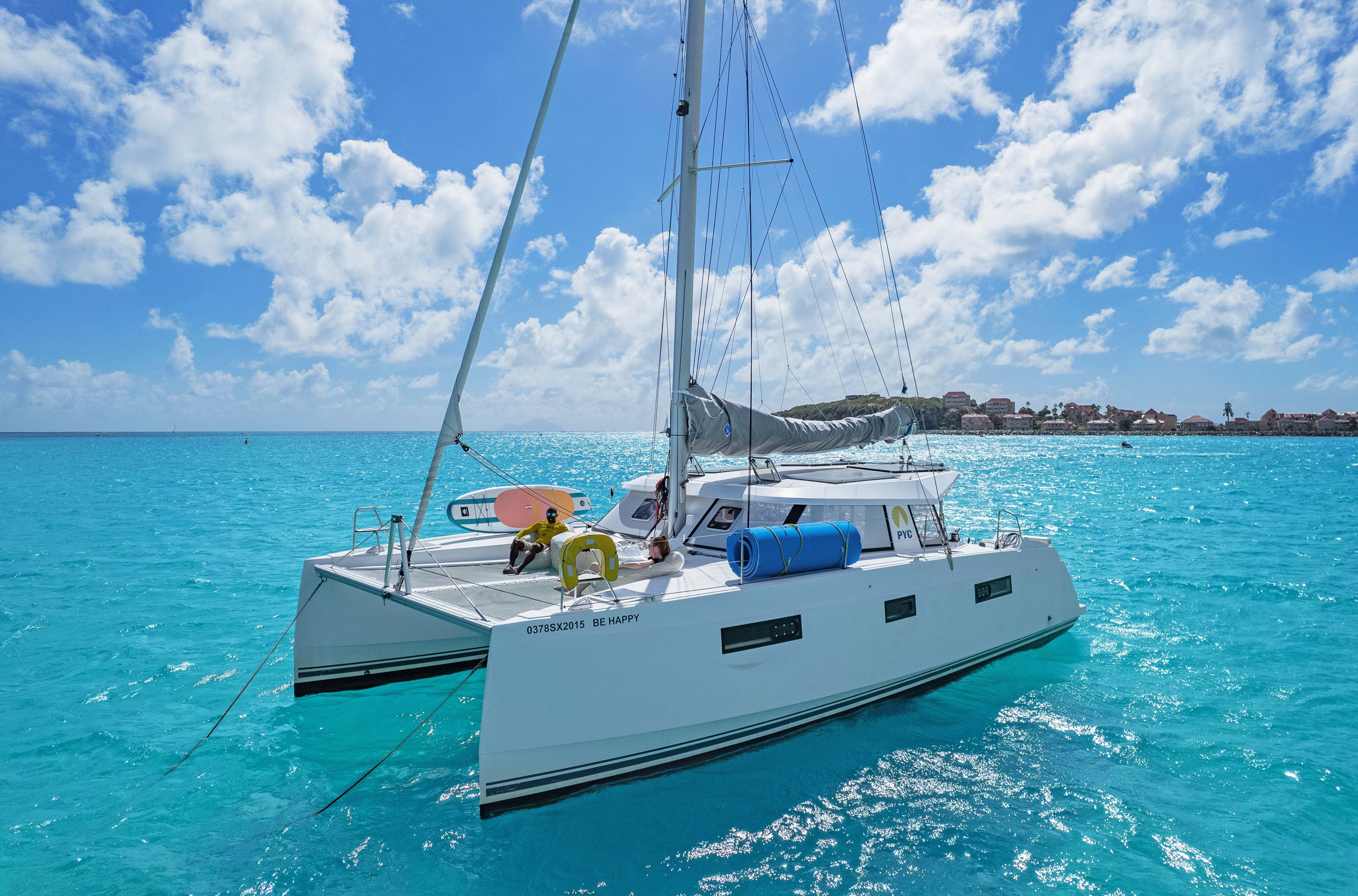 Be Happy - Boat Charters Sint Maarten - Catamaran Rental SXM